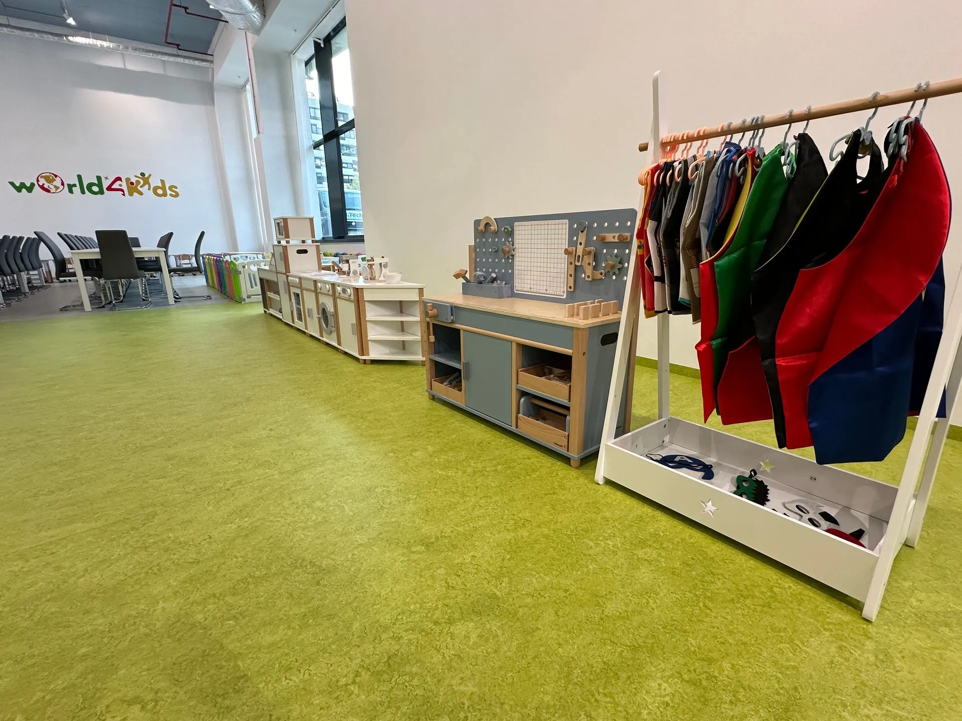 Spielbereich am Tabor in 1020 Wien
